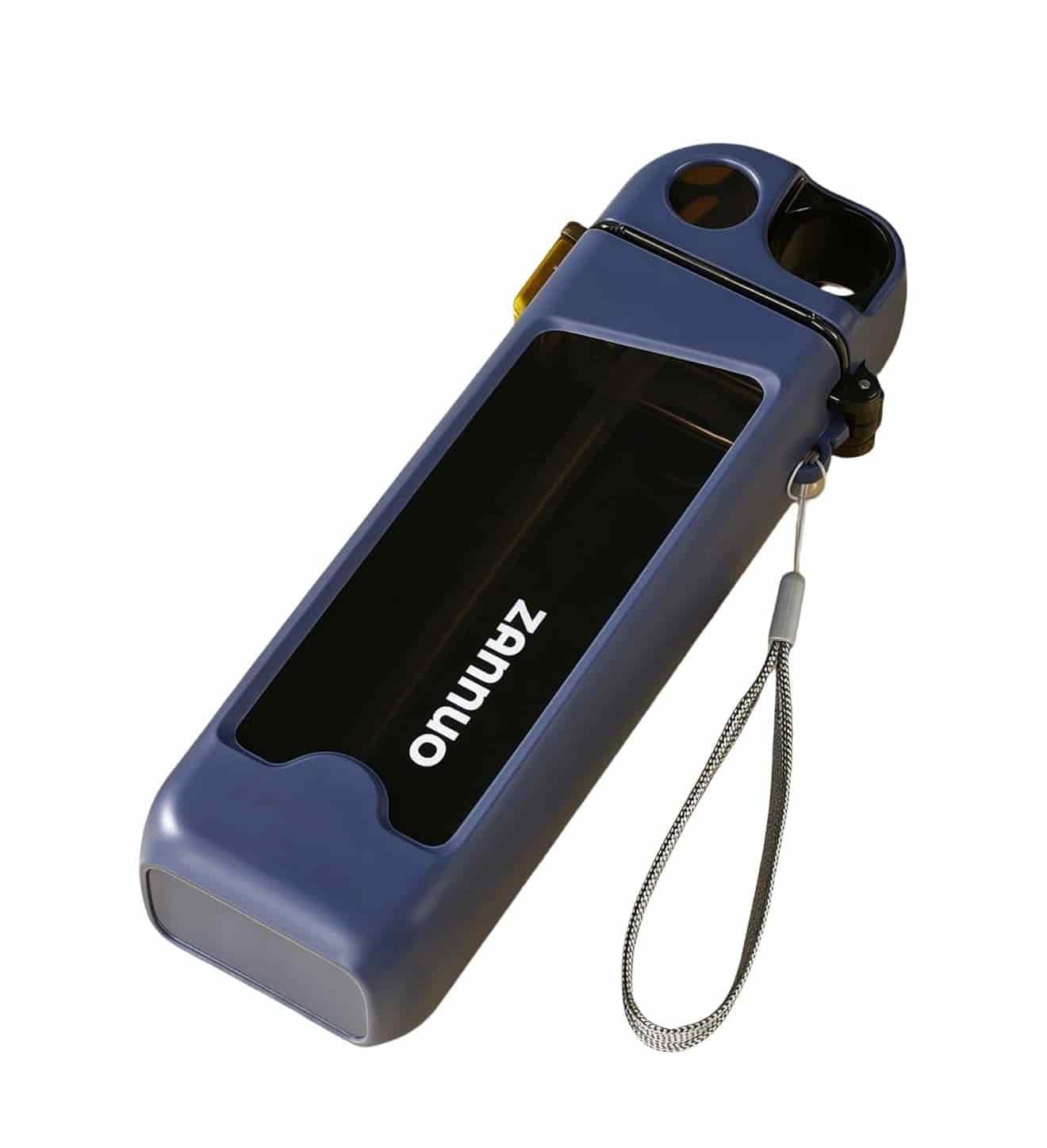 Botella de Agua zannuo Cuadrada Portátil con Popote - Imagen 3