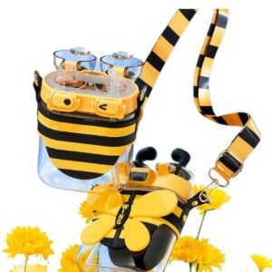 Botella Infantil Doble Compartimento Abeja