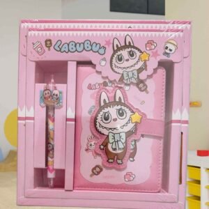 Set de Regalo Labubu (The Monsters) - Edición Rosa Pastel